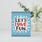 Carte Postale Fun Postcard (Debout devant)