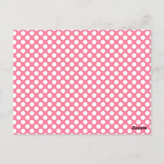Carte Postale Fun Stripe and Polka Dot Personnalisable Drapeau B (Dos)