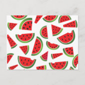 Carte postale Fun Summer Watermelon Fruit (Devant)