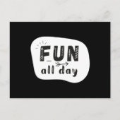 Carte Postale FUN Toute la journée (Devant)