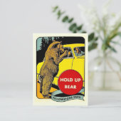 Carte Postale Fun Vintage Parc Yellowstone (Debout devant)