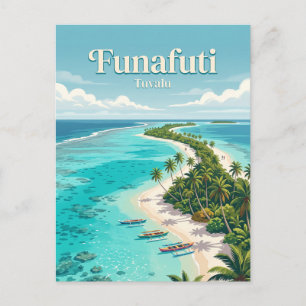 Carte Postale Funafuti Tuvalu
