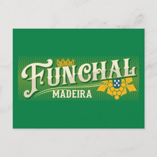 Carte Postale Funchal Madeira (Devant)