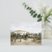 Carte Postale Funérailles du maréchal Lord Raglan (Debout devant)