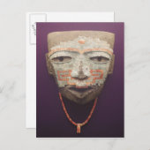 Carte Postale Funeral mask from Teotihuacan (Devant / Derrière)