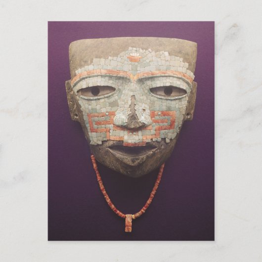Carte Postale Funeral mask from Teotihuacan (Devant)