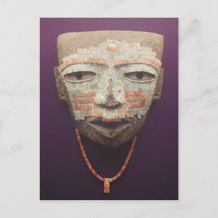 Carte Postale Funeral mask from Teotihuacan