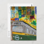 Carte Postale funiculaire de valparaíso (Devant / Derrière)