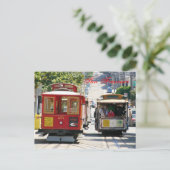 Carte Postale Funiculaires de San Francisco (Debout devant)