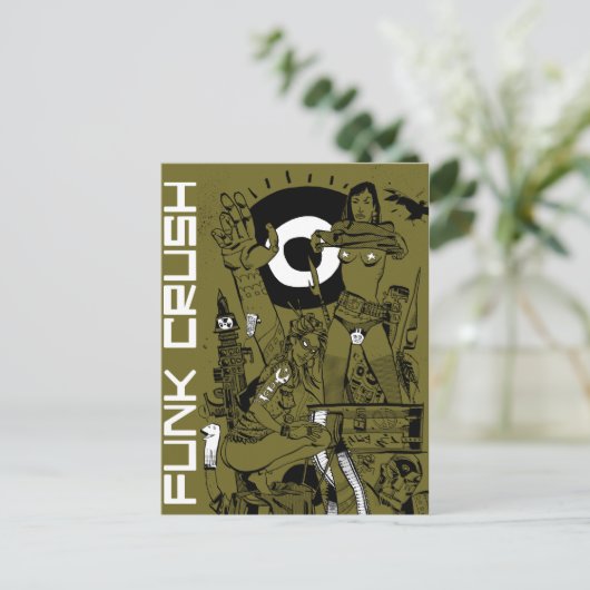 Carte postale Funk Crush (Debout devant)