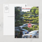 Carte Postale Funky de San Francisco ! (Devant / Derrière)