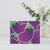 Carte Postale Funky eggplant (Debout devant)