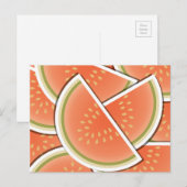 Carte Postale Funky melon (Devant / Derrière)