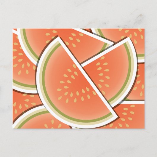 Carte Postale Funky melon (Devant)