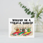 Carte Postale Funky Mexicaine Tequila Sunrise (Debout devant)