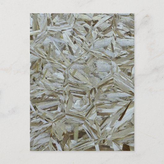 Carte Postale Funky OSB Texture Construction Chipwood (Devant)
