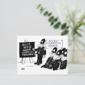 Carte Postale Funky Police Training School (Debout devant)