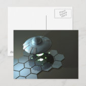 Carte postale Funky Saucer 2 (Devant / Derrière)