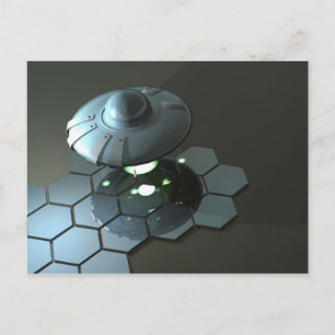 Carte postale Funky Saucer 2