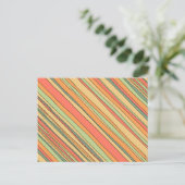 Carte postale Funky Stripes (Debout devant)