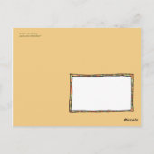 Carte postale Funky Stripes (Dos)