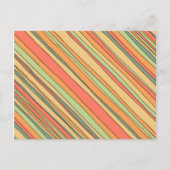 Carte postale Funky Stripes (Devant)
