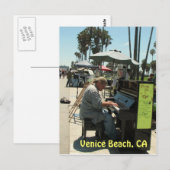 Carte postale Funky Venice Beach ! (Devant / Derrière)
