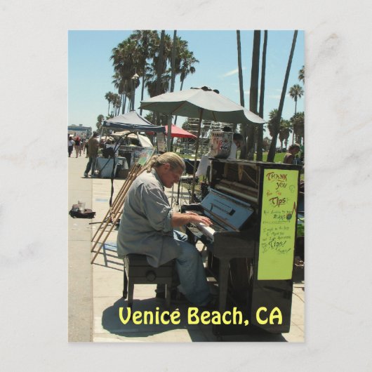 Carte postale Funky Venice Beach ! (Devant)
