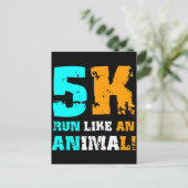 Carte Postale Funny 5K (Debout devant)