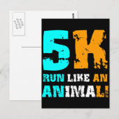 Carte Postale Funny 5K (Devant / Derrière)