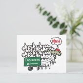 Carte Postale Funny Anti Trudeau (Debout devant)