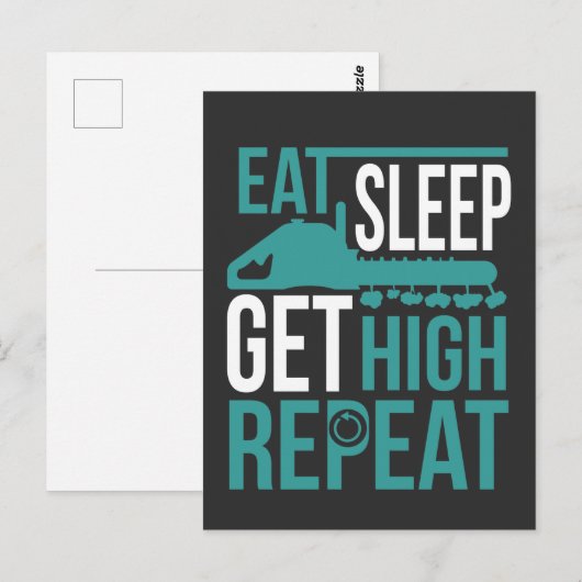 Carte Postale Funny Arborist (Devant / Derrière)