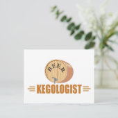 Carte Postale Funny Beer Keg (Debout devant)