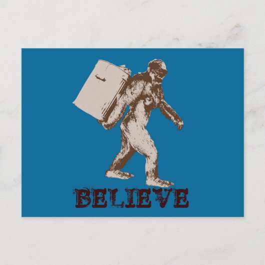 Carte Postale Funny Bigfoot (Devant)