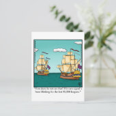 Carte Postale Funny Bon Voyage (Debout devant)