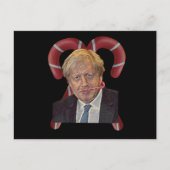 Carte Postale Funny Boris Johnson Christmas (Devant)