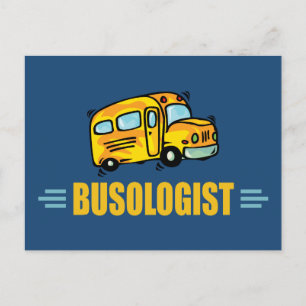 Carte Postale Funny Bus