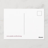 Carte Postale Funny Cactus Psychedelic Poted Plante Succulent (Dos)