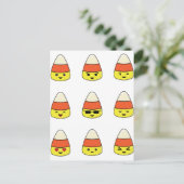 Carte Postale Funny Candy Corn Emoji (Debout devant)