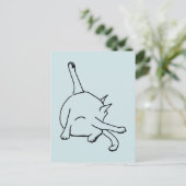 Carte Postale Funny Cat Humor (Debout devant)