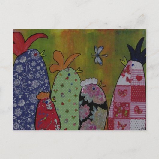 Carte Postale Funny Chicken Collection 2015-01 (Devant)
