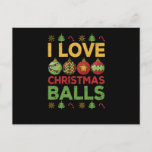 Carte Postale Funny Christmas Inappropriate Dirty Jokes<br><div class="desc">This cool graphic is a great design for cheerful women oms love that Santa Claus really existe,  on a merry christmas eve. Merry Christmas !</div>