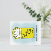 Carte Postale Funny Classroom Valentines linges Quarantine (Debout devant)