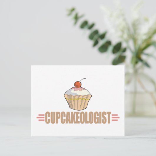 Carte Postale Funny Cupcake (Debout devant)