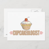 Carte Postale Funny Cupcake (Devant / Derrière)