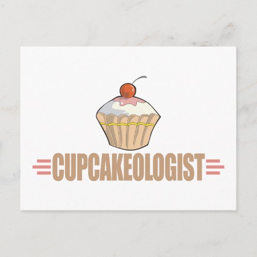 Carte Postale Funny Cupcake (Devant)