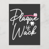 Carte Postale Funny Dentistry Plaque Dental Assistant (Devant)