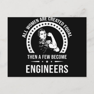Carte Postale Funny Engineer For All Women