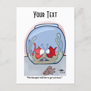 Carte postale Funny Fish Story