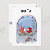 Carte postale Funny Fish Story (Devant / Derrière)